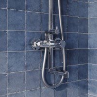 Душевая стойка IDDIS AIGSB3Fi06 хром глянцевый
