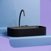Накладная раковина Ceramicanova Element CN6054MB черная матовая