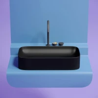 Накладная раковина Ceramicanova Element CN6054MB черная матовая