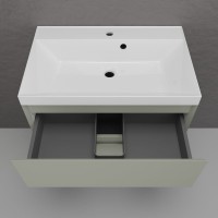 Тумба подвесная "Манхэттен 70" ЭМАЛЬ, под раковину ASTI, 2 ящика, PLUS, олива Тумба подвесная "Манхэттен 70" ЭМАЛЬ, под раковину ASTI, 2 ящика, PLUS, олива