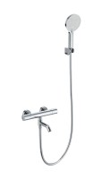 Термостатический смеситель Wonzon & Woghand WW-B3013-A1-CR для ванны с душем, хром