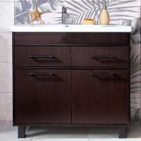 Тумба с раковиной Бриклаер Чили 90 венге С