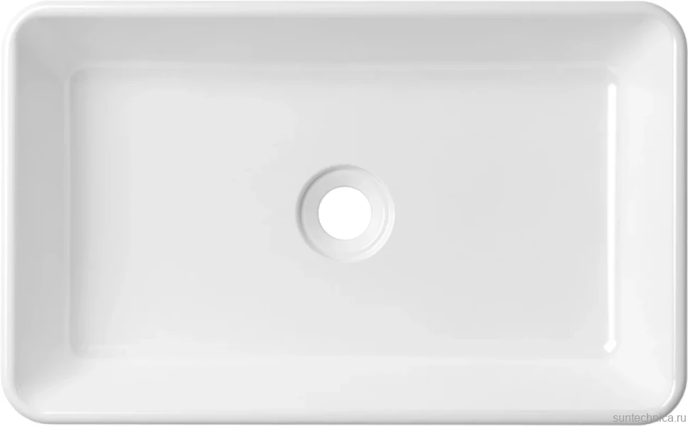 Комплект Накладная раковина Lavinia Boho Bathroom Sink Slim 33311004 + Донный клапан Wellsee Drainage System 182138000 матовый белый + Сифон 182108000 белый