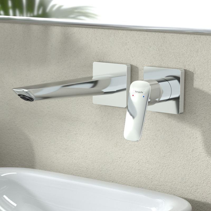 Смеситель для раковины Hansgrohe Logis 71256000 С ВНУТРЕННЕЙ ЧАСТЬЮ