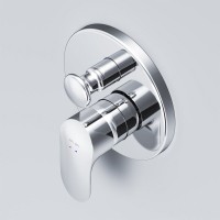 Встраиваемый смеситель для душа и ванны AM.PM Like F8085000 С ВНУТРЕННЕЙ ЧАСТЬЮ, хром