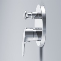 Встраиваемый смеситель для душа и ванны AM.PM Like F8085000 С ВНУТРЕННЕЙ ЧАСТЬЮ, хром