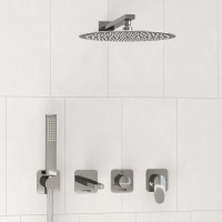 Душевой комплект Wasserkraft Weida A3151.269.270.090.116.271.087.103 С ВНУТРЕННЕЙ ЧАСТЬЮ, хром