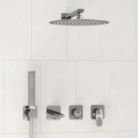 Душевой комплект Wasserkraft Weida A3151.269.270.090.116.271.087.103 С ВНУТРЕННЕЙ ЧАСТЬЮ, хром