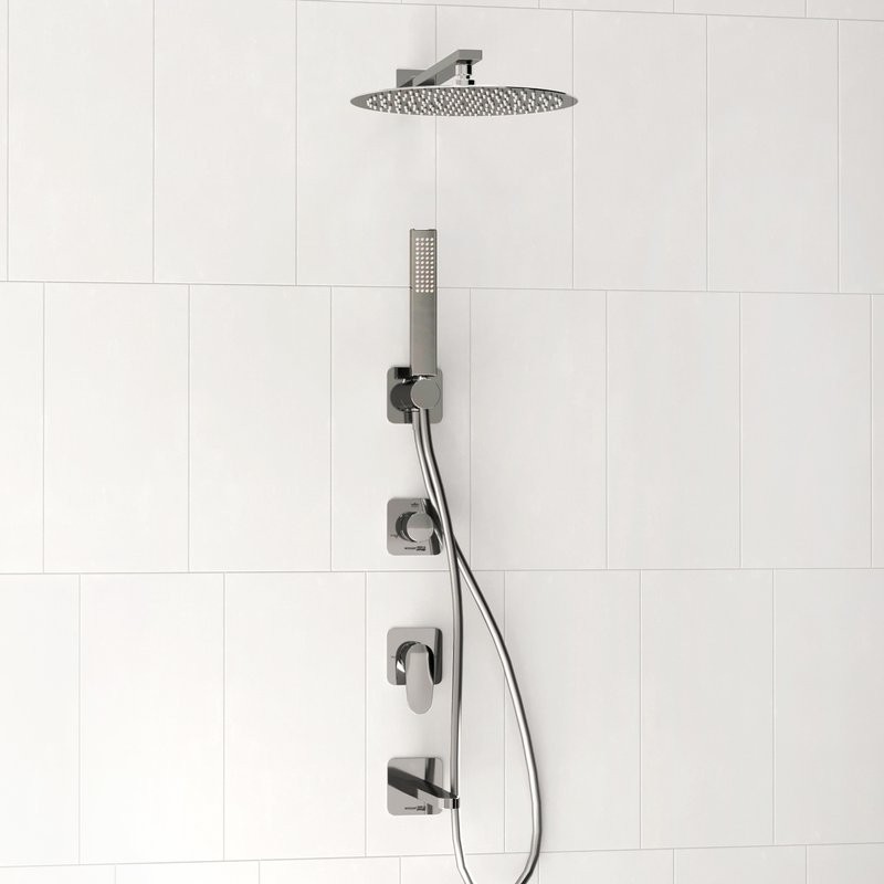 Душевой комплект Wasserkraft Weida A3151.269.270.090.116.271.087.103 С ВНУТРЕННЕЙ ЧАСТЬЮ, хром