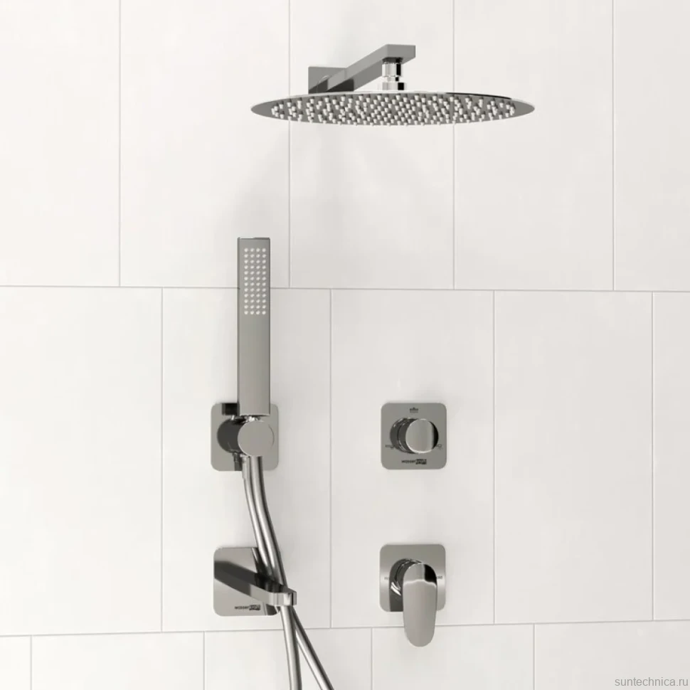 Душевой комплект Wasserkraft Weida A3151.269.270.090.116.271.087.103 С ВНУТРЕННЕЙ ЧАСТЬЮ, хром