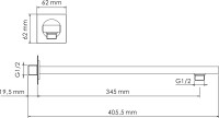 Душевой комплект Wasserkraft Weida A3151.269.270.090.116.271.087.103 С ВНУТРЕННЕЙ ЧАСТЬЮ, хром