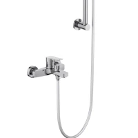 Смеситель для ванны с душем AQUATEK Лугано AQ1748CR хром