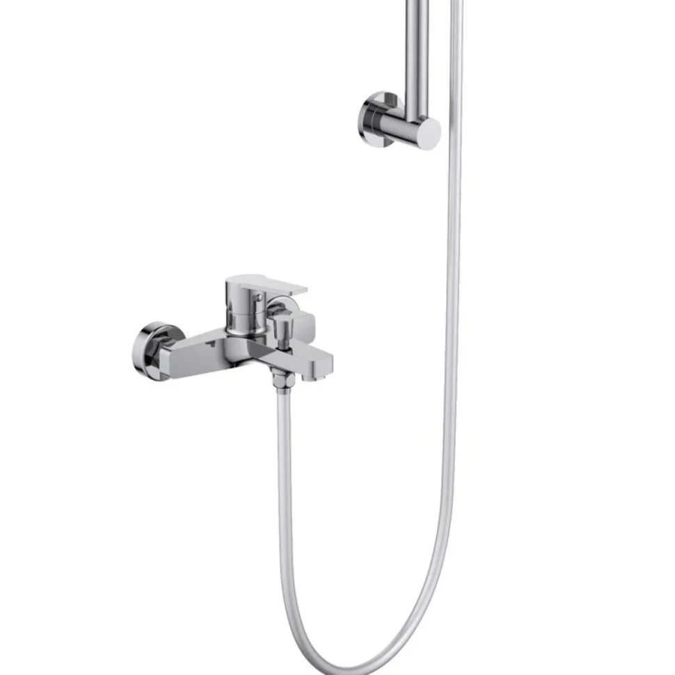 Смеситель для ванны с душем AQUATEK Лугано AQ1748CR хром