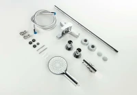 Смеситель для ванны с душем AQUATEK Лугано AQ1748CR хром