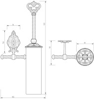 Ершик Migliore Elisabetta 16997 бронза