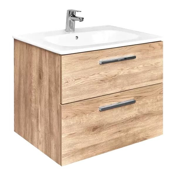 Тумба с раковиной Roca Victoria 60 орех