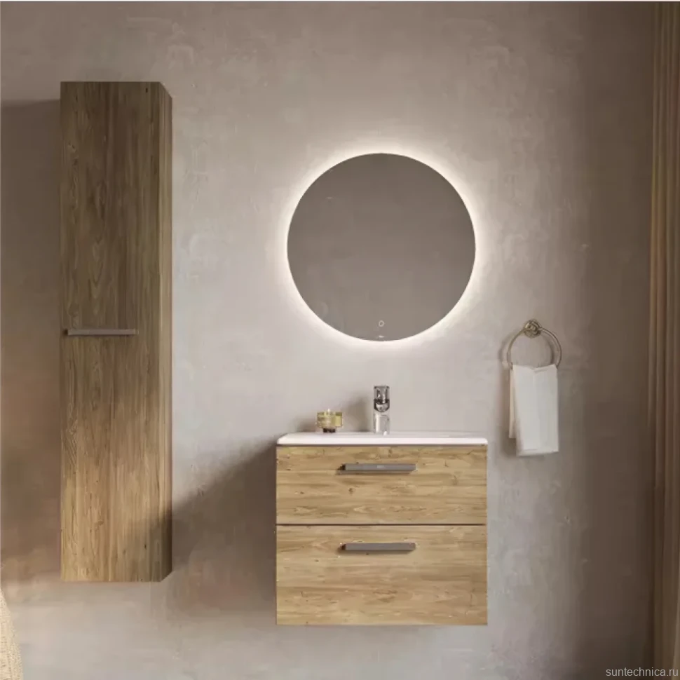 Тумба с раковиной Roca Victoria 60 орех