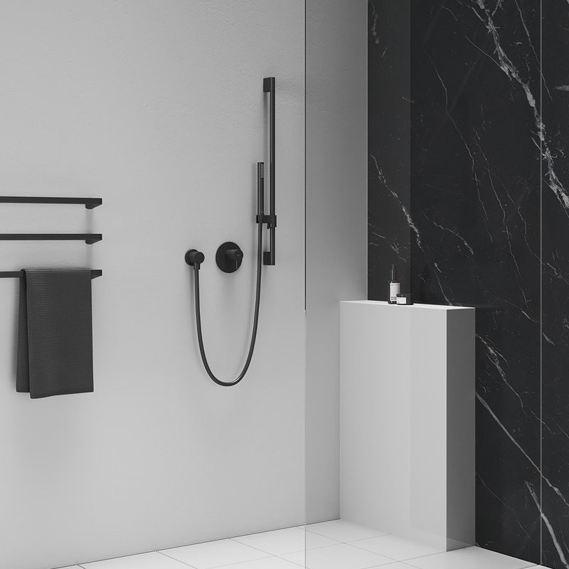 Душевая лейка Ravak 951.20BLM матовый черный