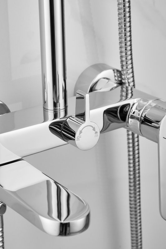 Душевая стойка BELZ B713 B24713 хром