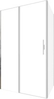 Душевой уголок Allen Brau Priority 120x80, профиль серебро браш, стекло прозрачное