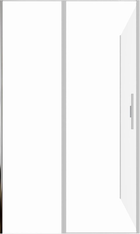 Душевой уголок Allen Brau Priority 120x80, профиль серебро браш, стекло прозрачное