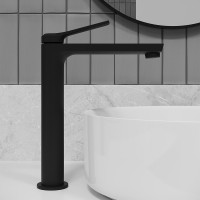 Комплект для ванной IDDIS Parker Душевая стойка IDDIS Parker PARBL3Fi06 + Смеситель для раковины PARBL01i01, матовый черный