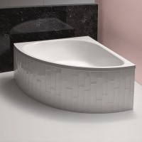 Стальная ванна Bette Arco 140x140 см, угловая, встраиваемая, белая, четверть круга, для двоих, с самоочищающимся покрытием, с шумоизоляцией