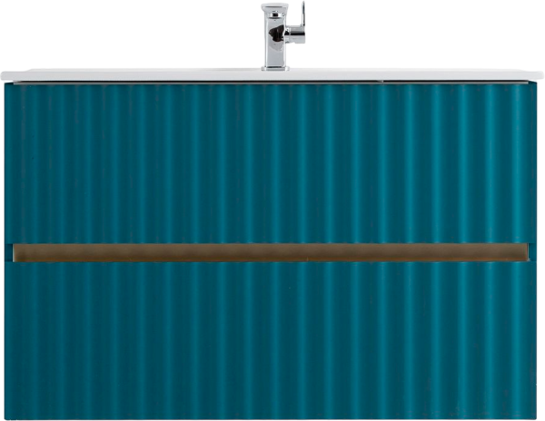 Тумба с раковиной Art&Max Elegant 90 аквамарин