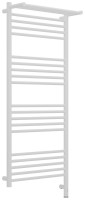 Полотенцесушитель электрический Сунержа Богема 3.1 30-6007-1250 130x55 см, подключение справа, матовый белый, лесенка, с полкой