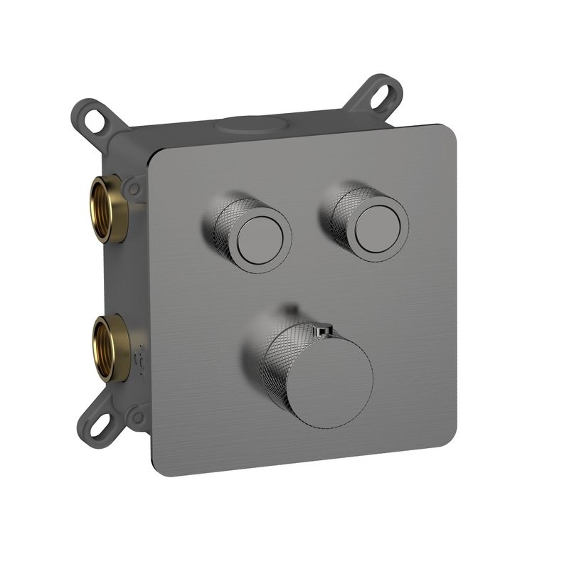 Смеситель для душа AQUAme с термостатом встраиваемый AQM8811GM