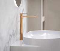 Смеситель для раковины Ravak Eleganta EL 015.60RGB брашированное розовое золото