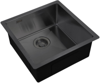 Мойка кухонная Zorg Light ZL R 440440 GRAFIT