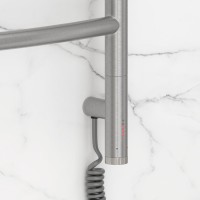 Полотенцесушитель электрический Сунержа Галант 3.1 071-6001-6060 70x65 см, подключение справа, сатин, лесенка