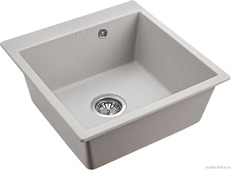 Мойка кухонная Paulmark Kante 50 PM105152-GR серый