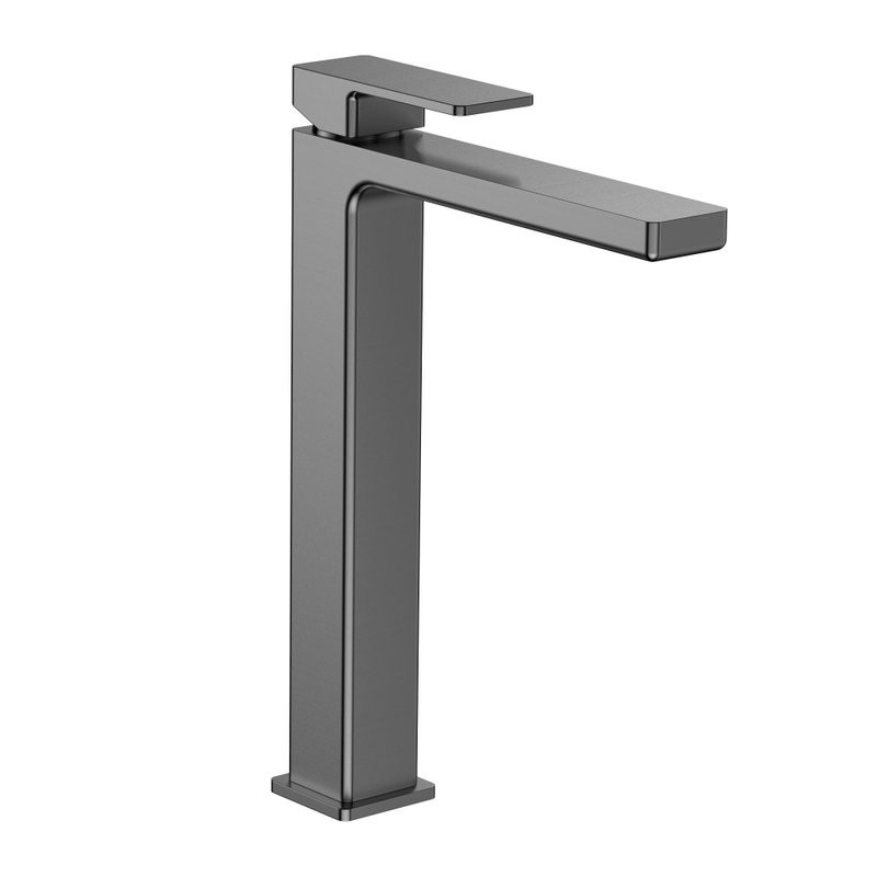 Смеситель для раковины AQUAme Savona 250 темный металл AQM6814GM