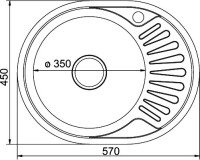 Мойка кухонная Mixline 528190