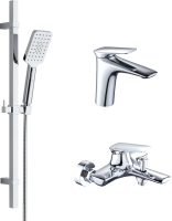 Комплект для ванной BOND Cube B03-5300 хром