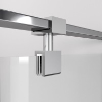 Душевой уголок Niagara Nova NG-6632-34 100x100, профиль хром, стекло прозрачное