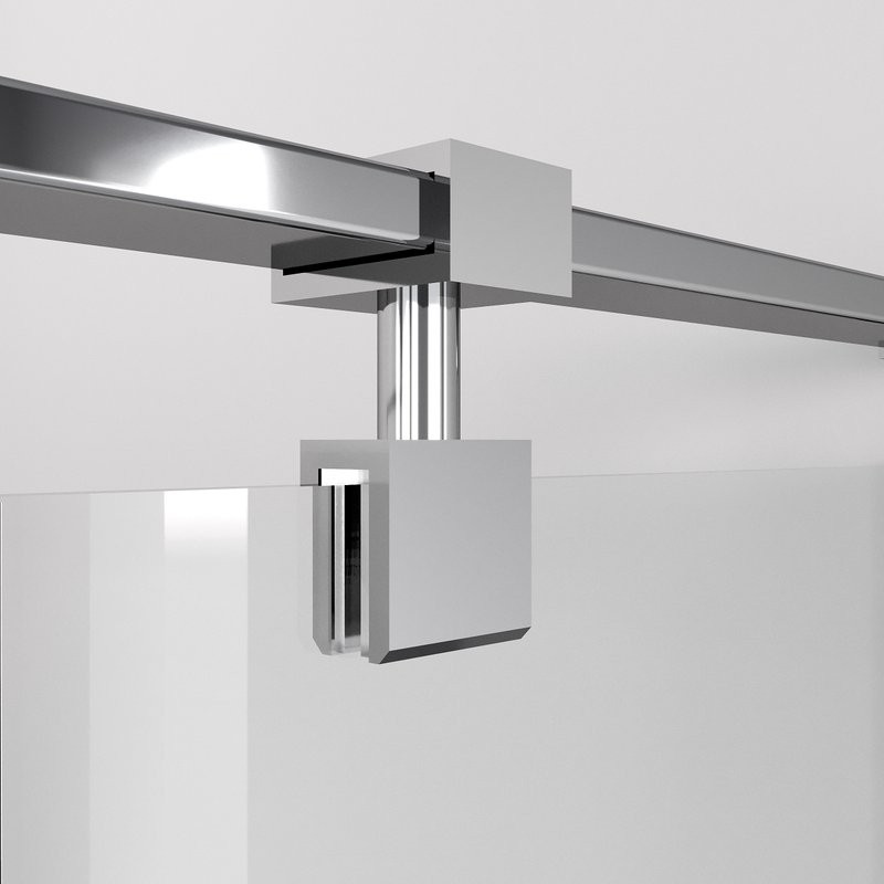 Душевой уголок Niagara Nova NG-6632-34 100x100, профиль хром, стекло прозрачное