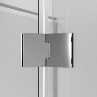 Душевой уголок Niagara Nova NG-6632-34 100x100, профиль хром, стекло прозрачное