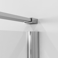 Душевой уголок Niagara Nova NG-6632-34 100x100, профиль хром, стекло прозрачное