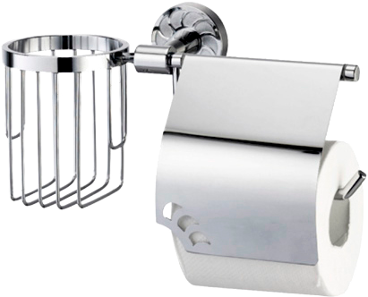 Держатель туалетной бумаги Wasserkraft Isen K-4059 с держателем освежителя воздуха