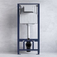 Инсталляция для унитаза AM.PM Pro I012704 крепление к полу и стене, с шумоизоляцией