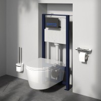 Инсталляция для унитаза AM.PM Pro I012704 крепление к полу и стене, с шумоизоляцией