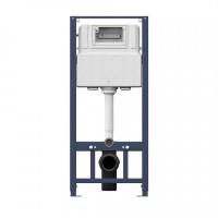 Инсталляция для унитаза AM.PM Pro I012704 крепление к полу и стене, с шумоизоляцией