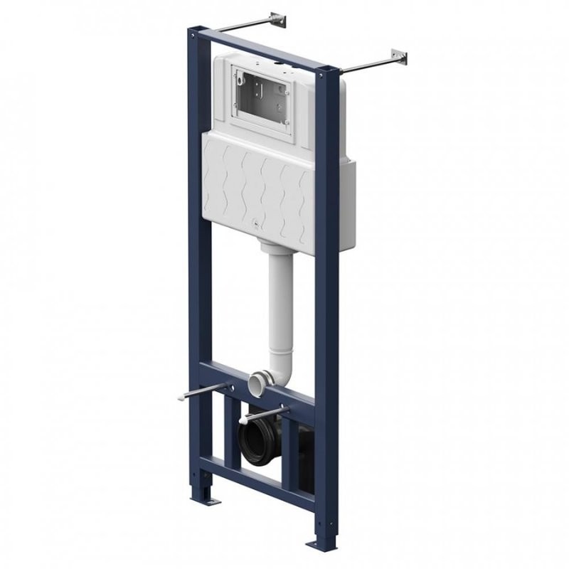 Инсталляция для унитаза AM.PM Pro I012704 крепление к полу и стене, с шумоизоляцией