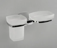 Стакан Wasserkraft Wern K-2526 с мыльницей Стакан Wasserkraft Wern K-2526 с мыльницей