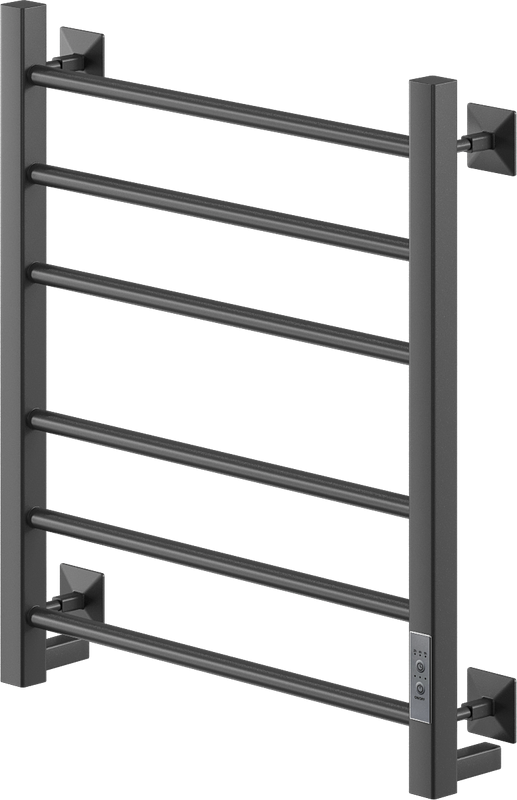 Полотенцесушитель электрический Ника Step 3 60/50, матовый черный RAL9005