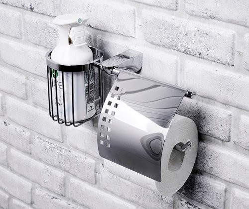 Держатель туалетной бумаги Wasserkraft Kammel K-8359 с держателем освежителя воздуха