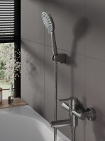 Смеситель для ванны с душем Agger Easy A3121200 хром глянцевый Смеситель для ванны с душем Agger Easy A3121200 хром глянцевый